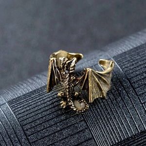 Glow in the dark dragon ring.